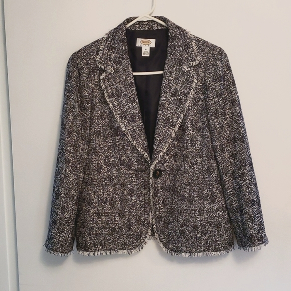 Talbots Tweed Dress & Jacket Suit EUC 8P - Picture 6 of 16
